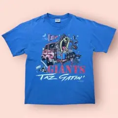 90s LooneyTunes TAZ NFL GIANTS Hanes T