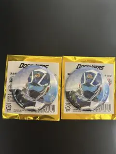 ドゲンジャーズ　キラキラ缶バッジver2 ヒャクトーバン　2個