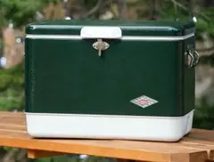 新品 コールマン スチールベルトクーラーボックス 54QT 約51L グリーン