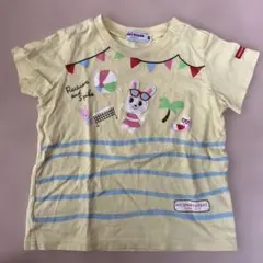 ミキハウス ビーチテーマ Tシャツ