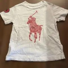 美品　ラルフローレン Tシャツ ホワイト　110