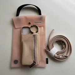 ajew エジュー iPhone14/16e ケース ベージュ エナメル