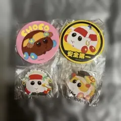 モルカー　缶バッジ　アクリルバッジ　4個セット