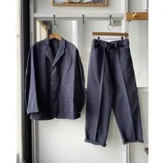 COMOLI 製品染 セットアップ 22aw