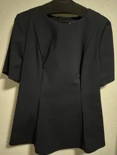 新品未使用＊ADORE アドーア 半袖ブラウス ネイビー 38