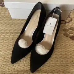 新品タグ付きBou Jeloud ハイヒール　パンプス　ブラックS 日本製