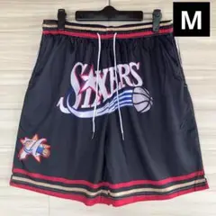 NBA　76ers シクサーズ バスパン　ハーフパンツ　ユニホーム　アイバーソン