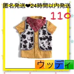 ウッディ　ディズニー　コスプレ　コスチューム　なりきり衣装　子供　110