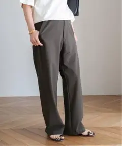 Deuxieme Classe relaxing パンツ カーキ 2022SS