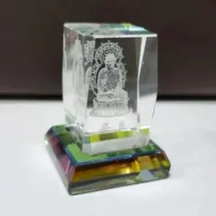 奈良　大仏　3Dクリスタル 置物