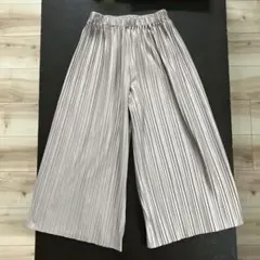 コムサ キッズ長ズボン プリーツロングパンツ ワイド