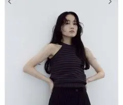 meer. AMERICAN SLEEVE COTTON KNIT TOP