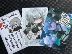 VTuber ウエハース　二十日ネル　サイン入りレアカード　日記　デフォルメ