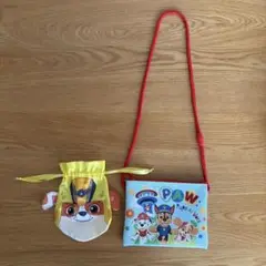 【8/22まで限定価格】パウパトロール　ポシェット　巾着セット