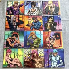 【コンプリート】ジョジョの奇妙な冒険　黄金の風　キャンパスボード　全12種