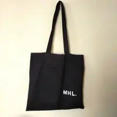 美品◎MHL. 黒 2wayビックトートバッグ