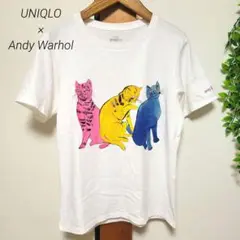 UNIQLO ユニクロ アンディーウォーホル ネコ Tシャツ 猫 ねこ