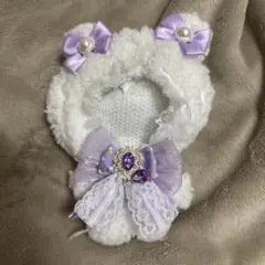 ぬいぐるみ　ぬい服　クマ耳　16cm　ともぬい