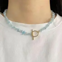 水色 ライトブルー ボヘミアン 冬 海 ビーチ ゴールド ストーン マンテル