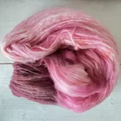 手染め毛糸◯ももとすももと◯すもも サンルージュ(merino/bamboo)
