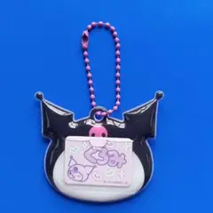 クロミ　Kuromi　トレーディング　ネームバッジ キーホルダー