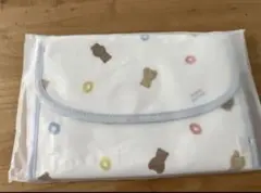 ジェラートピケ シリアルベア　くま　母子手帳　M ジャバラ　新品　ホワイト