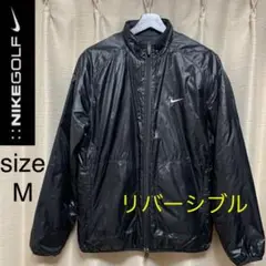 NIKE GOLF リバーシブル ナイロン 中わた入り ジャケット M