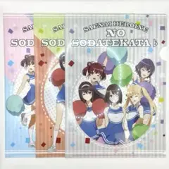 冴えない彼女の育てかた チアリーダー A4クリアファイル 3枚セット まとめ