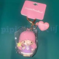 ⑨ララ キキララ PVCマスコット ワンポイントハート ピューロ キーホルダー