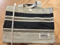 PORTER ストライプバッグ