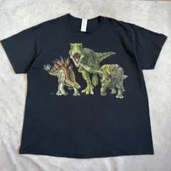 ギルダン アニマルTシャツ 両面プリント XL 恐竜