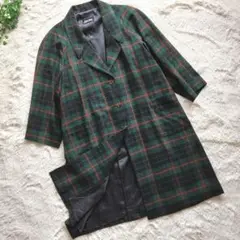 Jean Paul GAULTIER 90's チェック ウール ロングコート