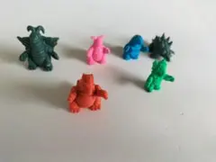 怪獣消しゴムセット