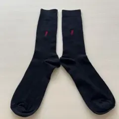 新品メンズソックス　黒