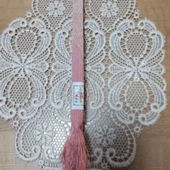 【更にお値下げしました】 新品★未使用・正絹帯締め【Mサイズ】三分金糸・手組紐