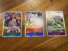 ワンピースカード　SR 3枚セット
