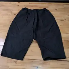 cuca★サルエルパンツ　ブラック　サイズフリー　ウエストゴム