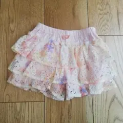 センスオブワンダー　パンツ　90 レース　花柄　キッズ　女の子　ピンク