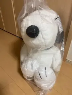 スヌーピー 当たりくじ大きいぬいぐるみ ホワイト