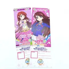 新品未使用 アイカツ アニon リクエストチケット 紫吹蘭