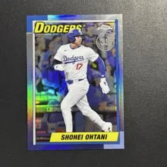 大谷翔平 2025 Topps Chrome 35周年 リフラクター