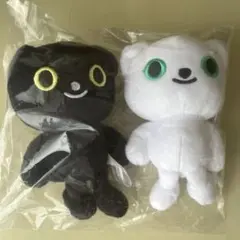 【非売品新品‼︎】クロネコヤマト黒白キャラクターぬいぐるみセット