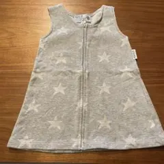 agnès b. 星柄ワンピース 1歳用 グレー