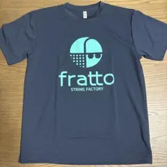 fratto ロゴ入り Tシャツ ダークグレー
