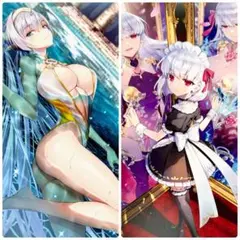 FGO 最終再臨画集 ブリトマート&カーマ