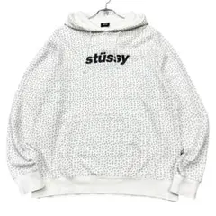 stussy ドット柄 パーカー グレー M 2025年最新】STUSSY 柄・デザイン：ドット メンズ パーカーの