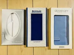 新品未使用　ハンカチセット ギフトボックス入り 3色セット