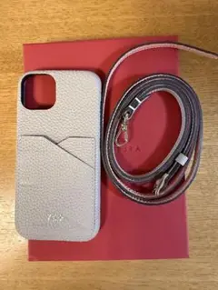 ボナベンチュラiPhone14ケース ストラップ付き