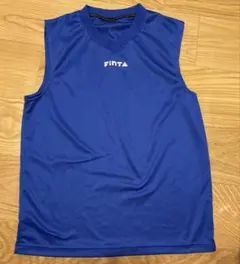 FINTA ノースリーブ トレーニングシャツ Mサイズブルー