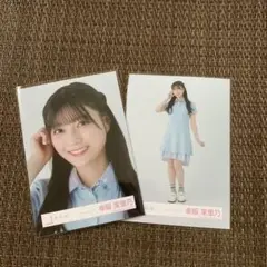 櫻坂46 幸阪茉里乃 ポロシャツコーデ 生写真 ヨリ ヒキ